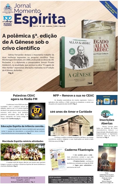 Jornal Momento Espírita